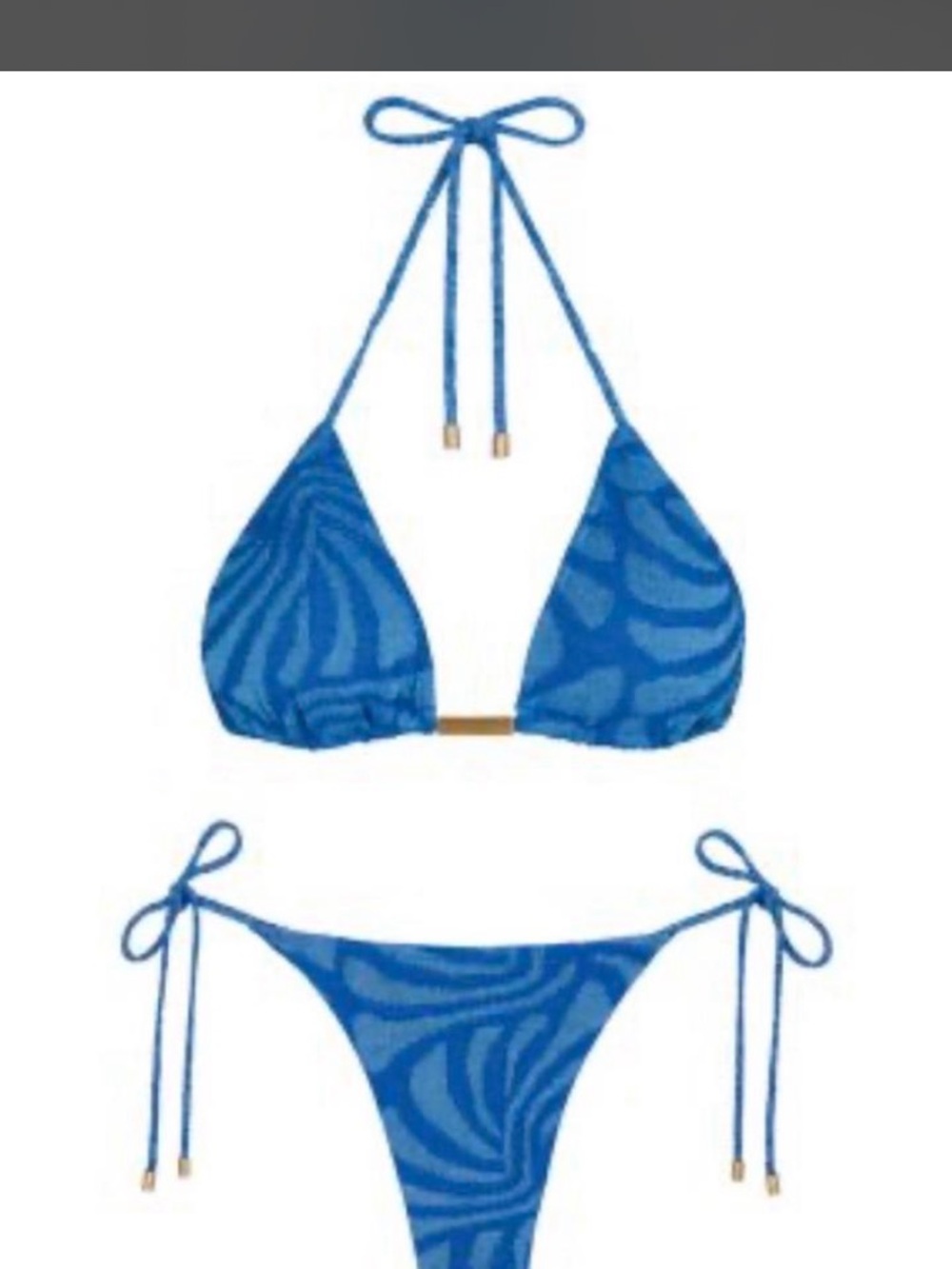 ViX Paula Hermanny side tie Bikini